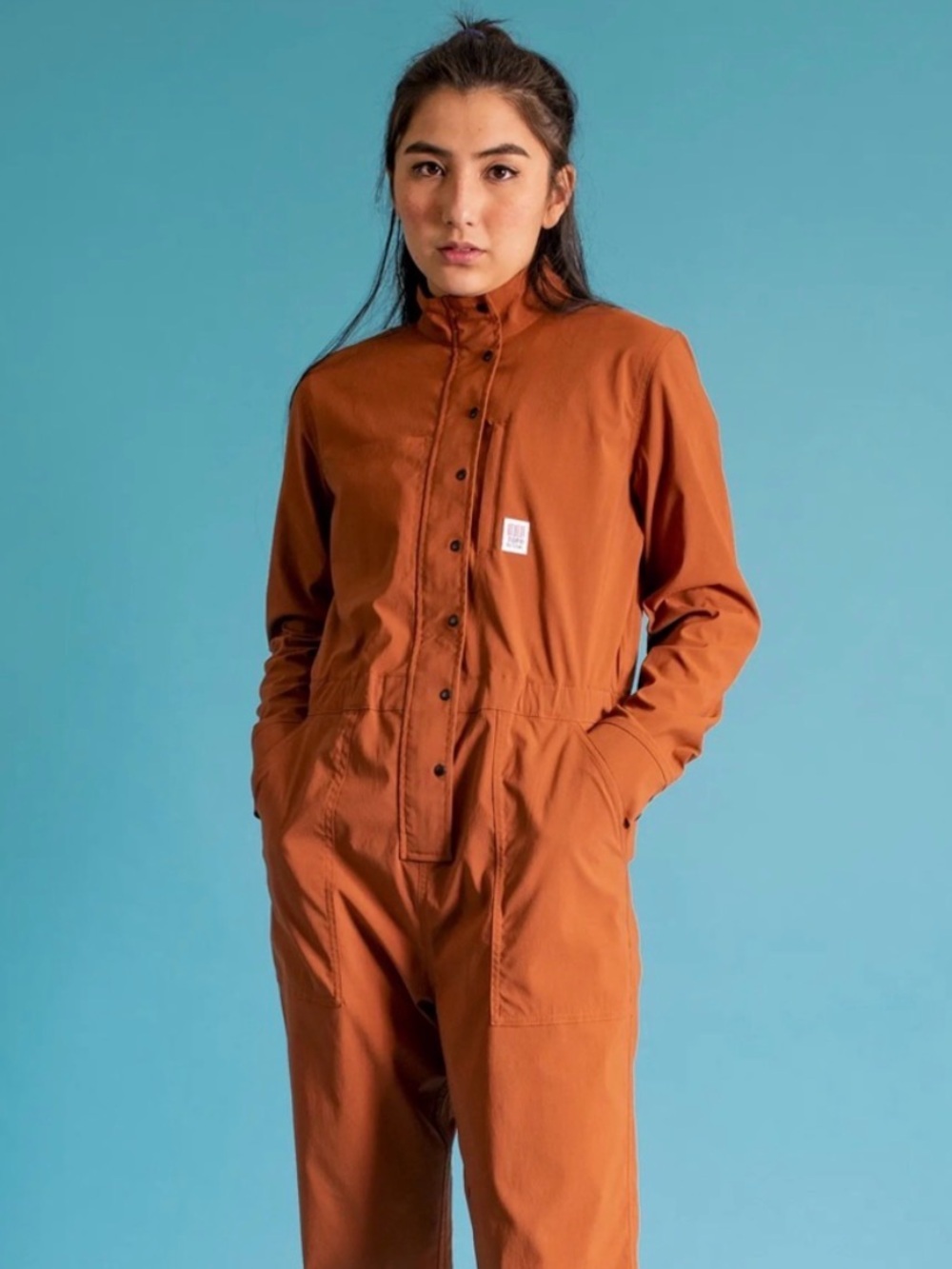 Topo designs rust jumper
